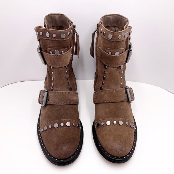 🆕{Sam Edelman} Drea Studded Motorcycle Boots - Picture 7 of 16